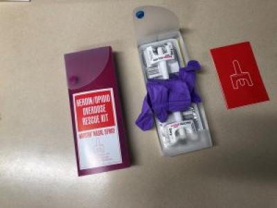  opioid overdose rescue kit