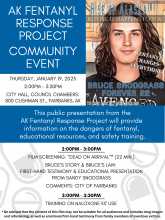 Event Flyer: AK Fentanyl Response Project Community Event